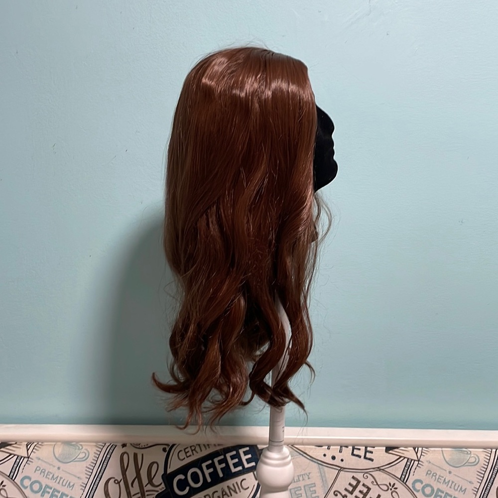 Auburn synthetic 20” wig
